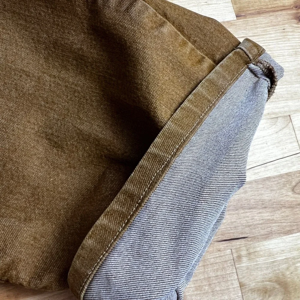 Prana Bridger Jean Men's Size 34 Brown Slim Fit‎ Organic Cotton HEMMED TO 24